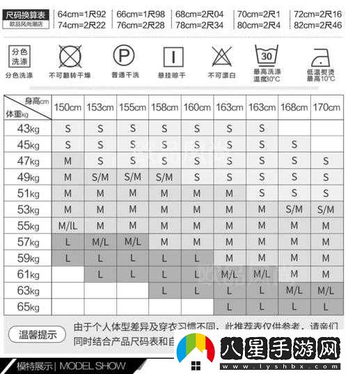 2023 年國產尺碼和歐洲尺碼表- 實用參考