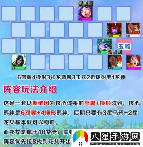 云頂之弈怒翼龍陣容如何搭配推薦？