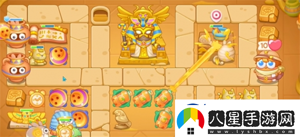 保衛(wèi)蘿卜4法老歸來(lái)60金蘿卜道具全清過(guò)關(guān)技巧