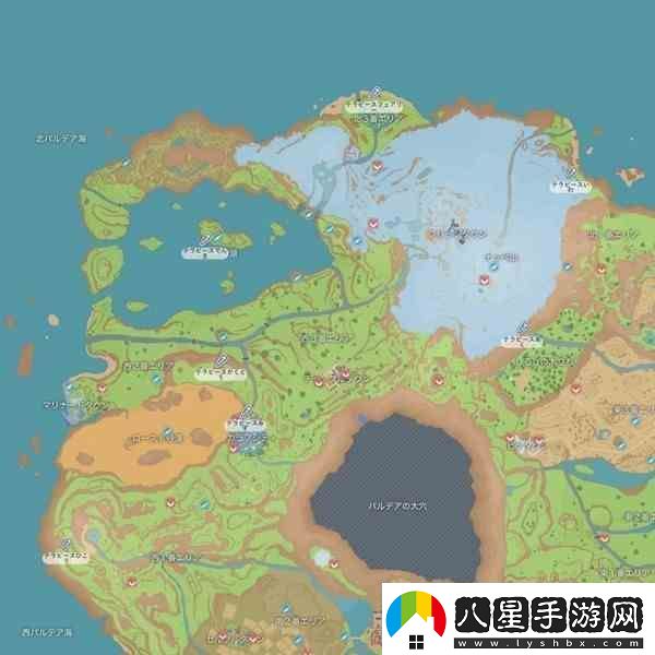 寶可夢朱紫收集相關道具位置標注