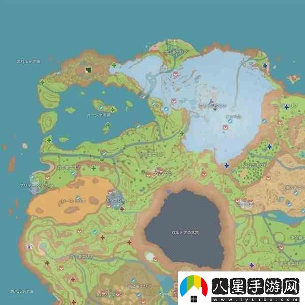 寶可夢朱紫收集相關道具位置標注