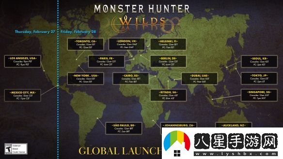 怪獵荒野預加載時(shí)間公布!Steam版全球同步開(kāi)啟！