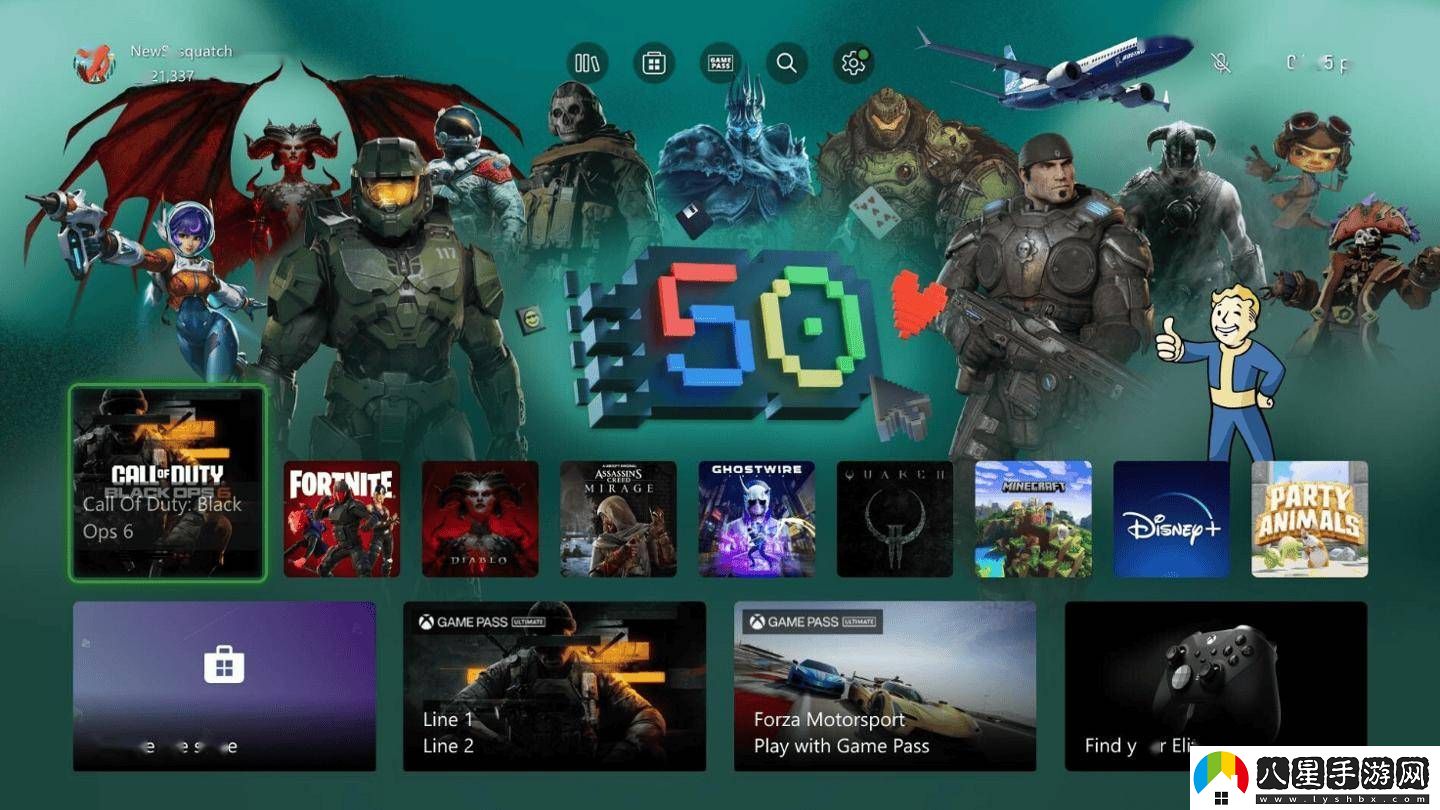 Xbox獻禮！微軟50周年慶典