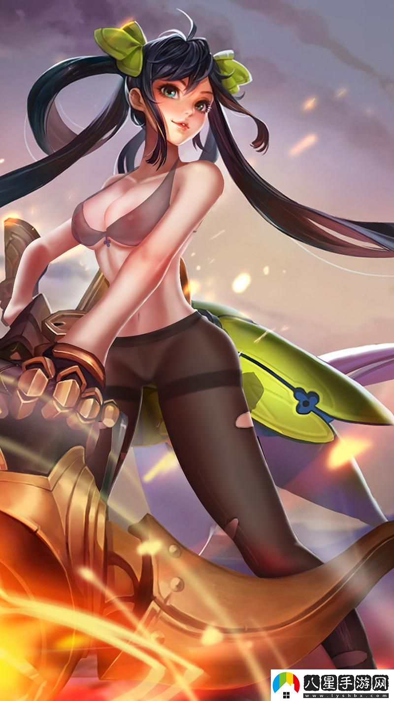 王者榮耀女英雄去掉小內無(wú)愛(ài)心圖片